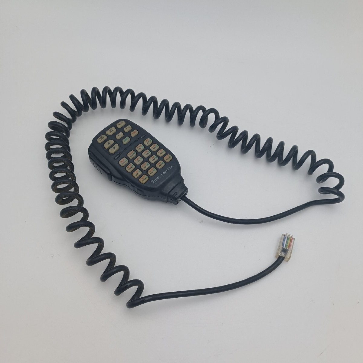 ICOM HM-133 SOS Marine VHF Radio HANDSET Mic Microphone HM 133