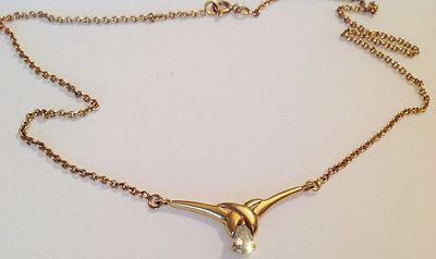 Collier Chaîne Rétro - Maille Plate Gravée - Couleur Or Rhodié - Bijou Fantaisie élégant