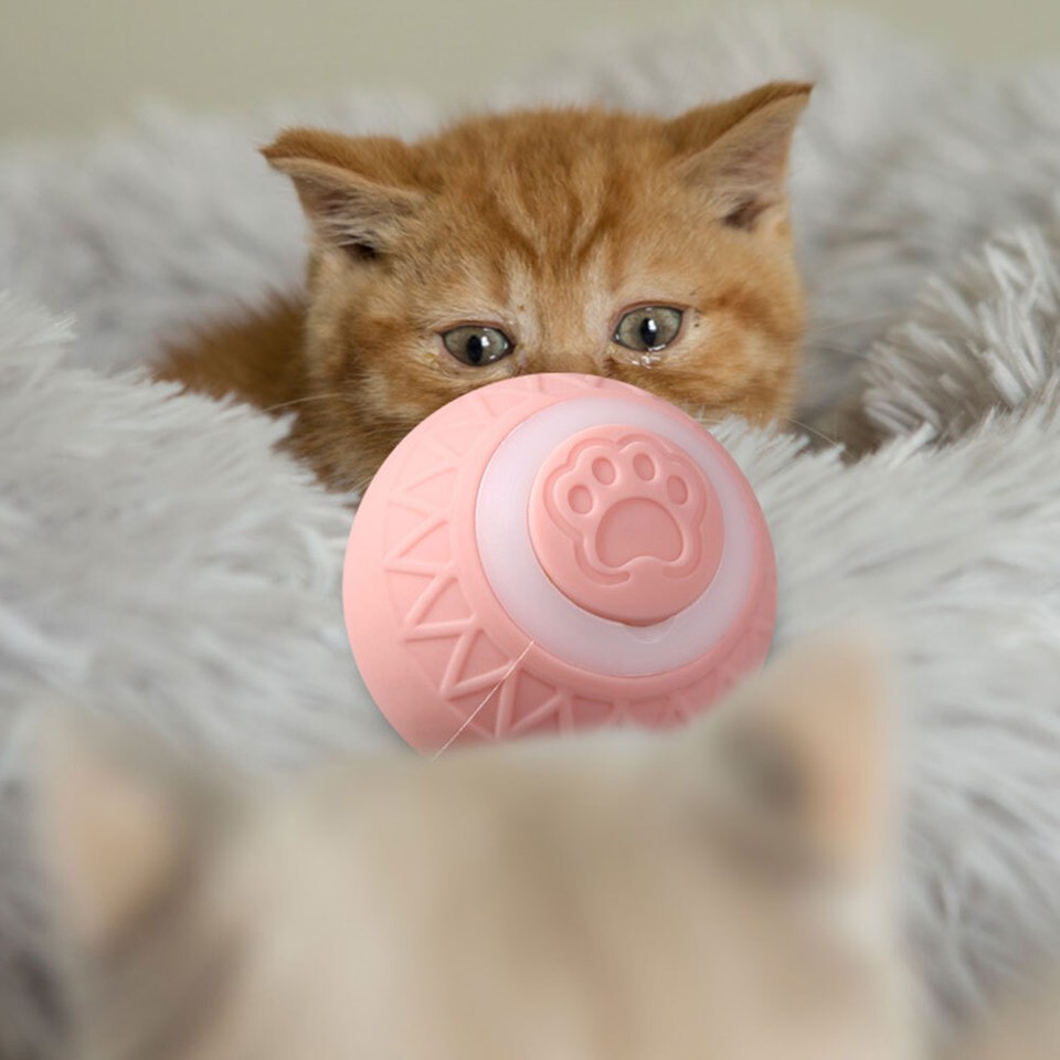 Smart Cat Toys Automatic Rolling Ball Interactive Cat Toy Ball for