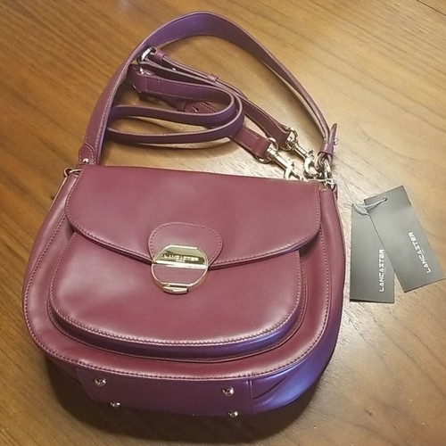 đź’•LANCASTER PARISđź’• Mademoiselle Mia Bag Betterave NWT - Picture 13 of 16