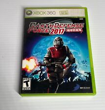 Earth Defense Force 2017 (Microsoft Xbox 360, 2007) COMPLETE