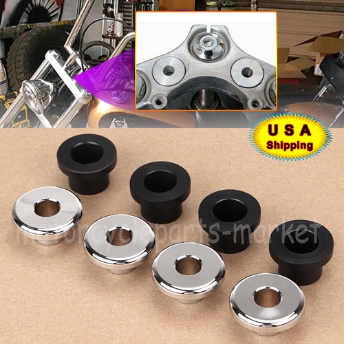 Handlebar Riser Bushing Set For Harley Street Glide Road King Dyna