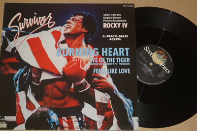 Survivor  - Burning Heart 12'' Soundtrack OST