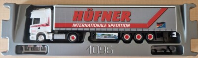 Herpa 304610 SCANIA R420 HUFNER International Spedition Original Packaging 1:...