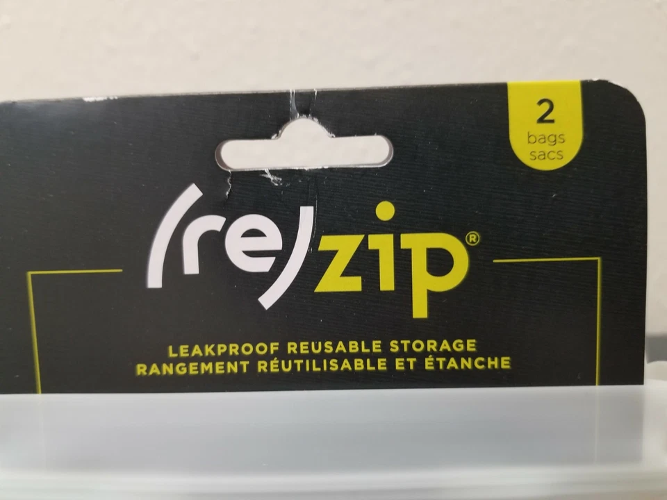 Set of 4 (2 Packs of 2 Bags)- Blue Avocado Bag Volume Zip 1 Cup - Image 2 of 3