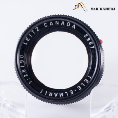 Leica Tele-Elmarit-M 90mm/F2.8 E39 Ver.II V2/ Slim Lens Yr.1979