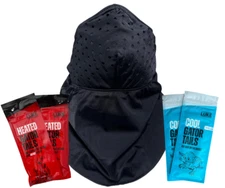 New Midnight Luke Head Gator With Two Hot Or Cold Packs