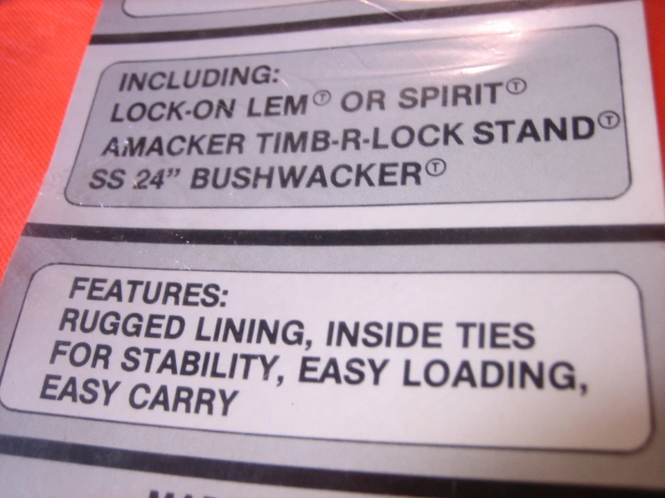 ALLEN TREE STAND CASE PACK FOR MOST 24" PLATFORM TREE STANDS - Image 4 of 4