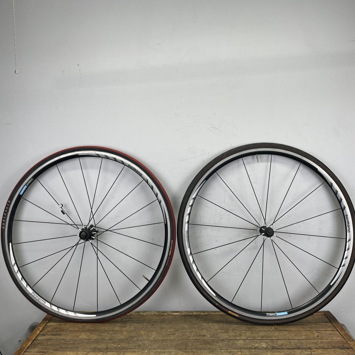 Shimano WH-R550 完組ホイール 前後セット 8～10s用 Shimano Wh-r550 10 Speed 700c Road Clincher Wheel Set for