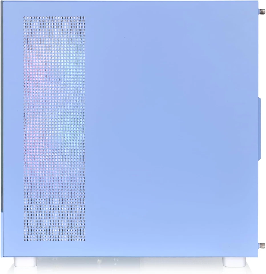 View 270 plus TG ARGB Hydrangea Blue Mid Tower E-ATX Case; 3X120Mm ARGB Fans Inc - Image 4 of 4