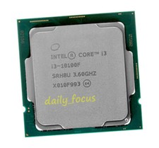 Intel Core i3-10100F 3.6 GHz Socket 1200 4 cores SRH8U CPU Processors 6 MB