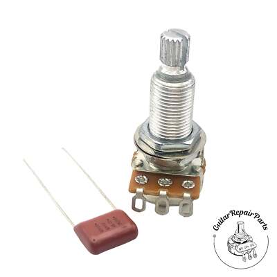 Fishman Fluence 25k Mini Potentiometer, 3/4'' Bushing, Split-Shaft, ACC-FLU-LPT