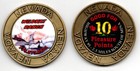 WILDKAT RANCH Mina Nevada Legal Brothel Cat House Whore House Brass Coin — photo 2