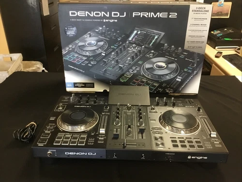 Denon DJ Prime 2:  2-Deck Smart DJ Console with 7” Touchscreen In Box