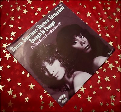 DONNA SUMMER & BARBRA STREISAND - Enough is enough * PREIS HIT SINGLE * TOP :)))