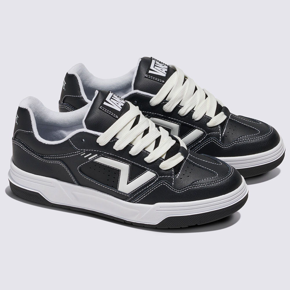Vans Upland Skate Sneakers Lifestyle Shoes Black/White