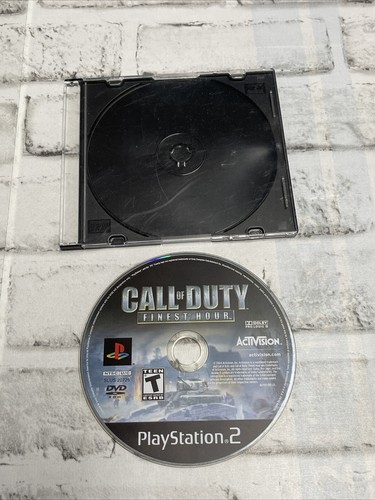 Sony Playstation 2 Call of Duty: Finest Hour (2004) PS2 Disc Only Tested Works