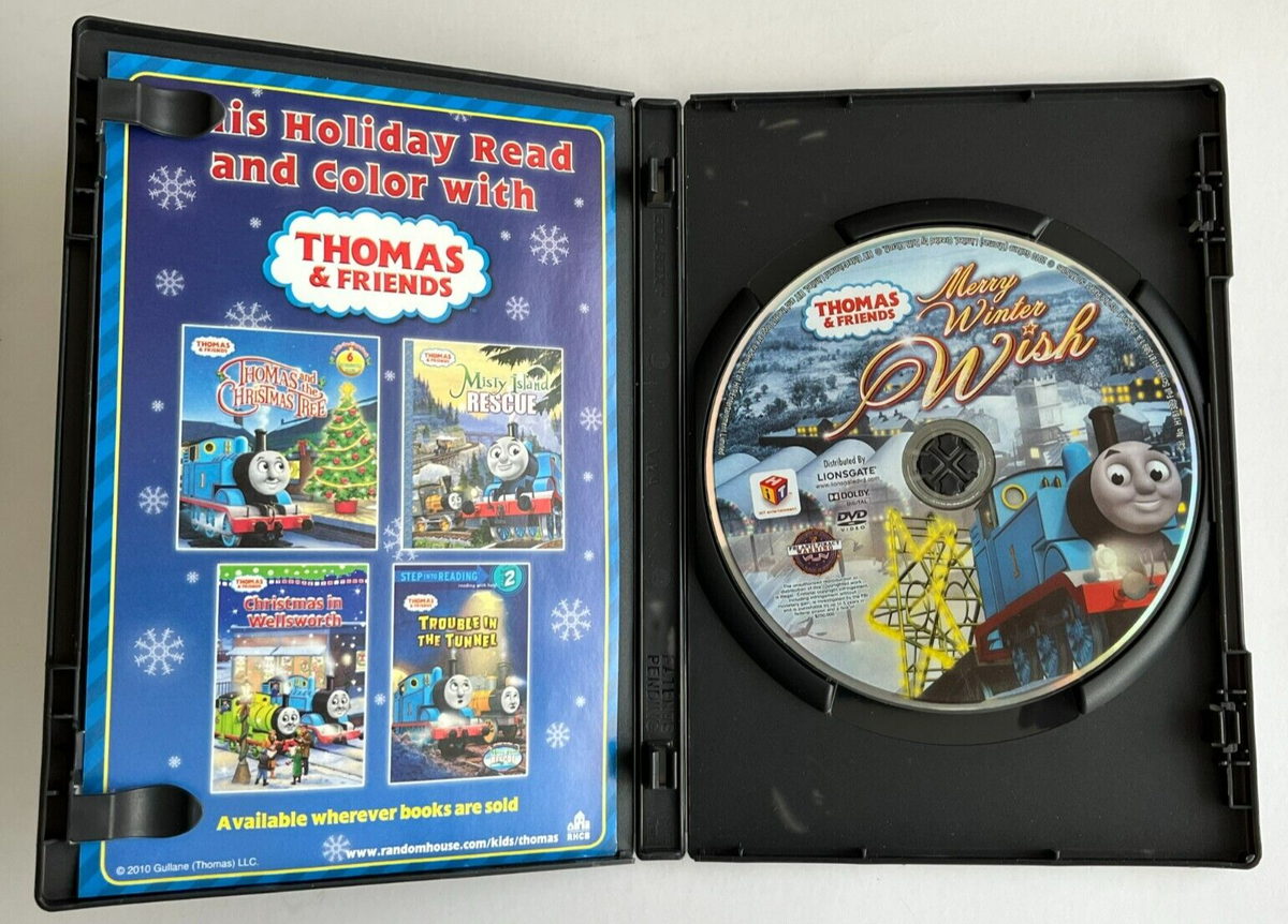 Thomas & Friends: Merry Winter Wish (2010 DVD) 884487108417