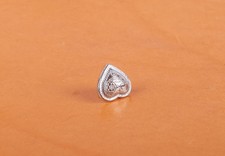 20pc 13 12mm Bling Silver Floral Sweet Heart Concho LeatherCraft Belt Bag Decor