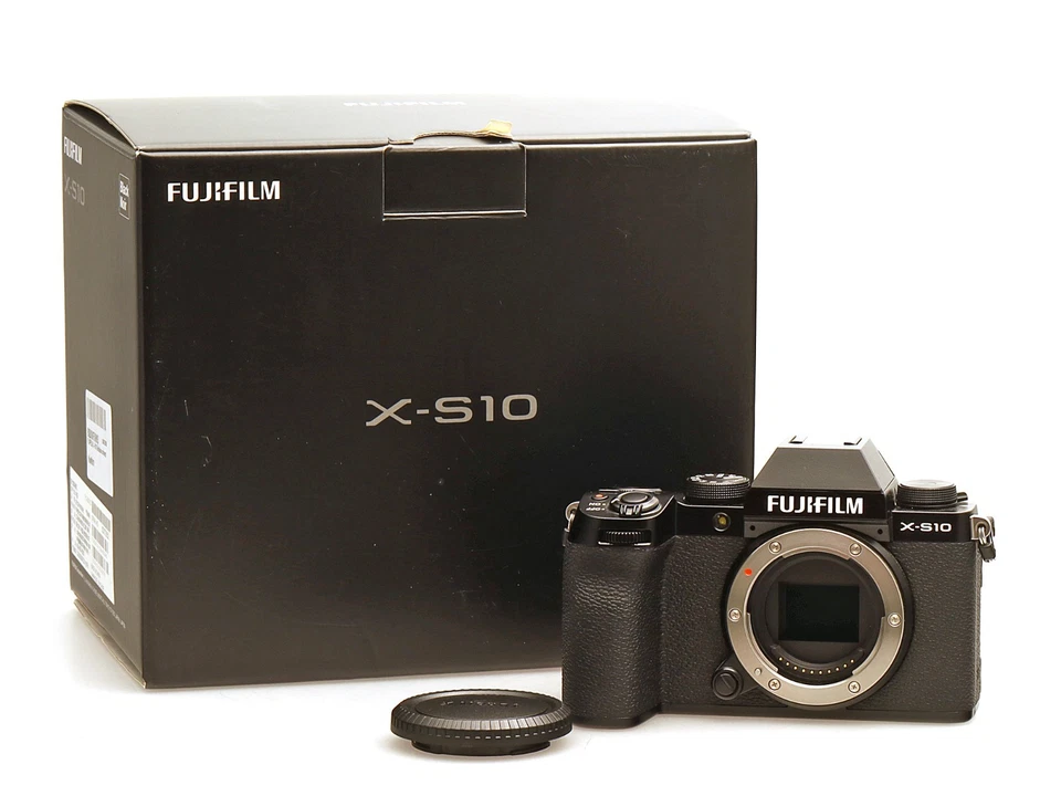 Fujifilm Digitalkamera X-S10 Gehäuse / Body in schwarz mit 26.1 Mpx - 579 Ausl. - Bild 1 von 4