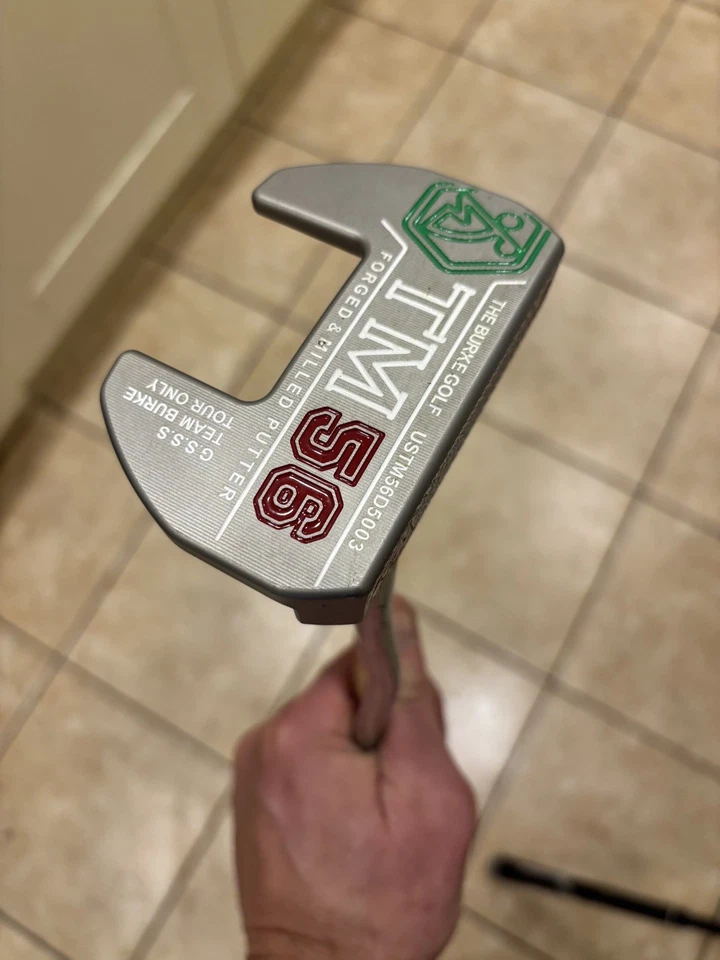 BURKE TM56 Prototype Golf Putter Tour Fit Grip and cover - Image 3 of 4