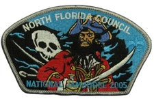 2005 Jamboree North Florida Council FL JSP GRY Bdr (VT1393)