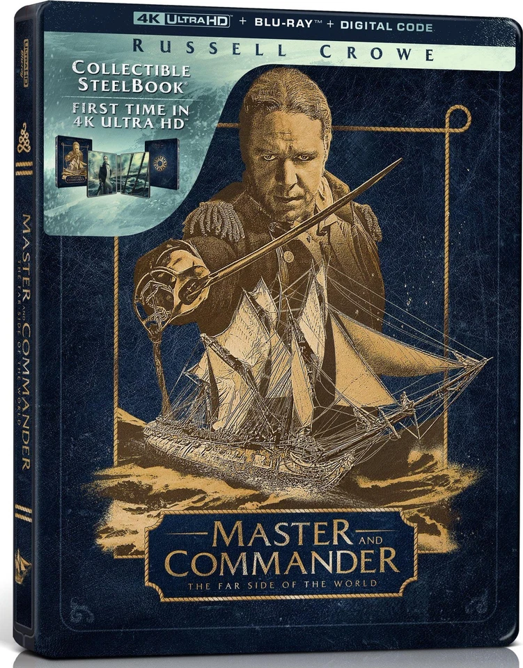 Steelbook Master and Commander: The Far Side Of The World NEW Foto 4 de 4