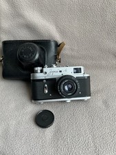 ZORKI-4 Rangefinder Camera KMZ USSR 35mm  Lens Industar-50 f 3.5/50mm USSR