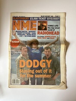 NEW MUSICAL EXPRESS NME MAGAZINE 27 MAY 1995 0035 RADIOHEAD LS npbox35