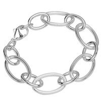 Armband 925 Sterling Silber 19Cm Designer Kette Unisex Glieder Armbandkette Fein