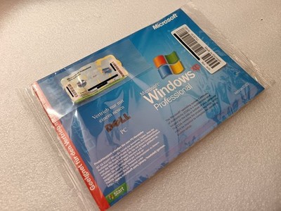 Microsoft Windows XP Pro DELL Lizenz CoA OEM CD und Benutzerhandbuch OVP