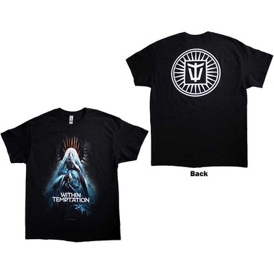 Within Temptation Bleed Out Veil T-Shirt Black New