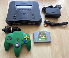 Nintendo 64 N64 Console Fully Complete With Super Mario 64, Ready To Play!! Pal