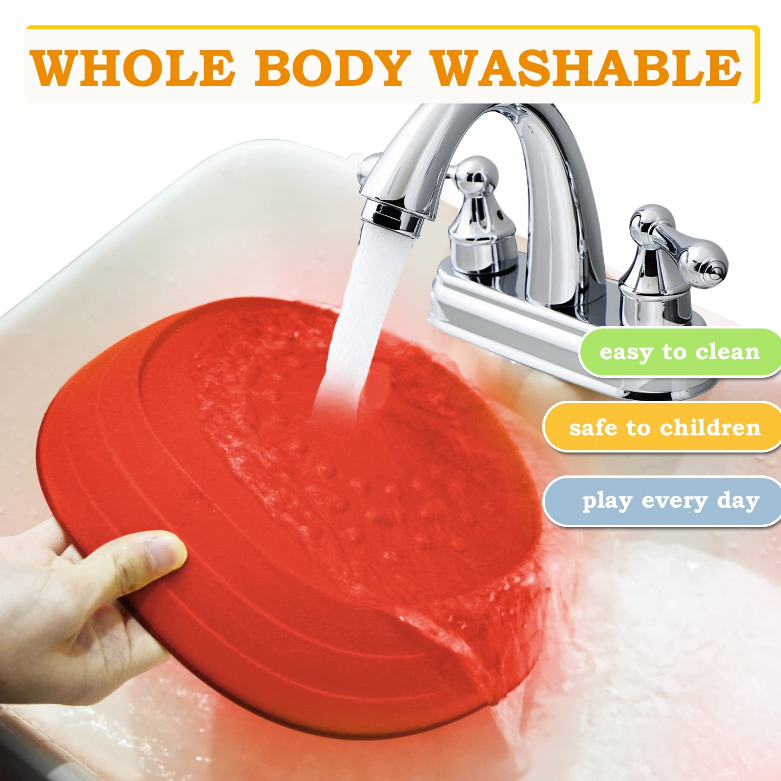 Balance Stepping Stones for Kids, Non-Slip Toddlers Sensory Toys Outdoor or I... thumbnail 6