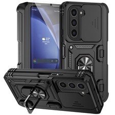For Samsung Galaxy Z Fold 7 6 5 4 Hinge Protection Case Pen Holder Screen Cover