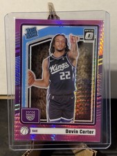 2024-25 Panini Donruss Optic - Rated Rookie Devin Carter #290 Pink Hyper...