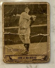  1940 Play Ball JOE DIMAGGIO poor 