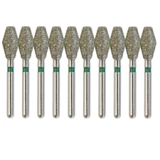 Multi-Use Dental Diamond Barrel 811/038C Burs Coarse FG High Speed 10/50/100pcs