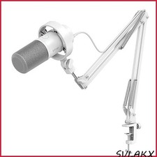 FIFINE Dynamic Microphone USB/XLR Set, Unidirectional, Volume Mute, Arm