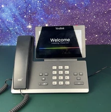 Yealink SIP-T56A Smart Business Phone W/ Power Adapter, Stand, Used Tested Boxed