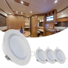 4.5 Inch RV Boat Recessed LED Ceiling Light 12 Volt LED RV Pack of 4/Cool White