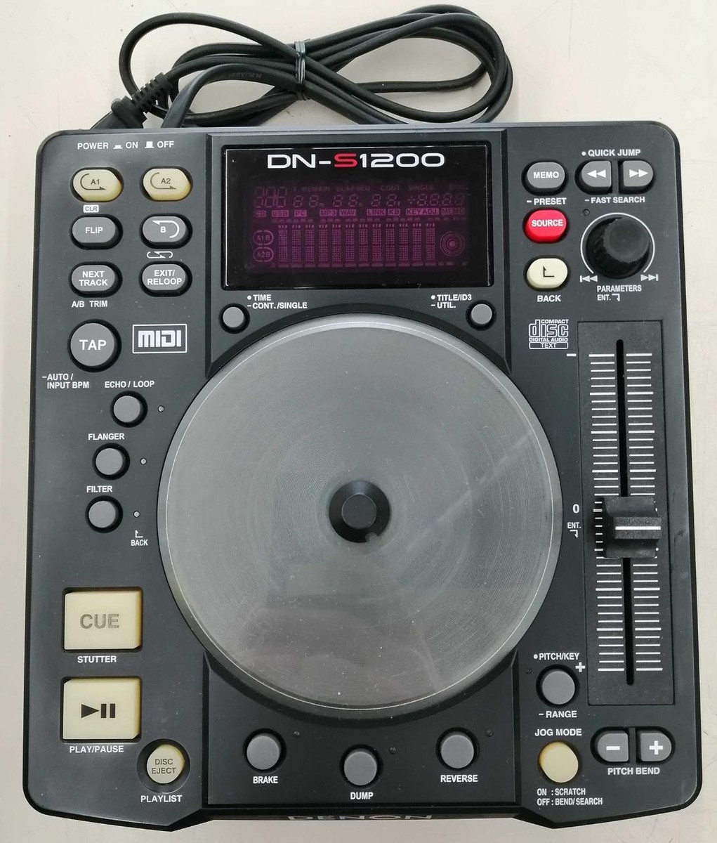 DENON DN-S1200 CDJ Player USB Media Controller for sale