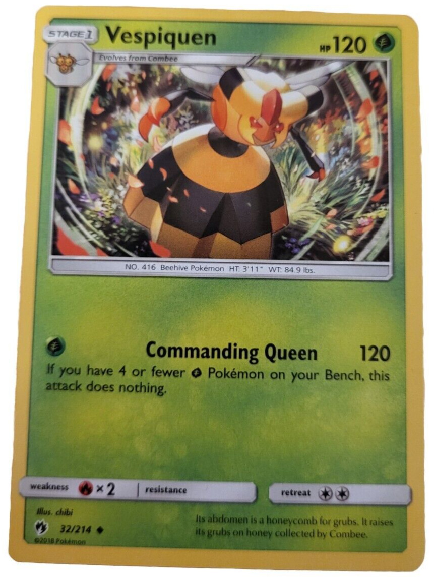 Vespiquen 32/214 - Lost Thunder - Uncommon - Pokemon Trading Card TCG (Q