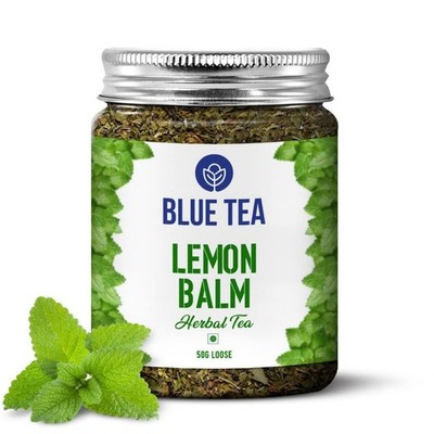 BLUE TEA Lemon Balm Tea 50g Natural Leaf Based Tea Free Shipping World Wide