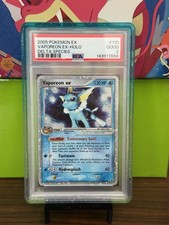 Vaporeon ex 110/113 EX Delta Species Holo PSA 2 VINTAGE GRAIL Pokemon FREE GUARD on eBay