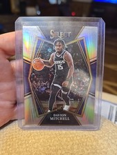 2021-22 Select Silver Premier Level RC Davion Mitchell #118
