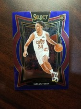 2024-25 Panini Select - Concourse Jaylon Tyson #77 Blue (RC)