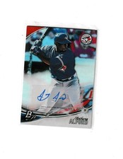 Bowman Platinum Anthony Alford RC Auto NM+ Combined Shipping Available 