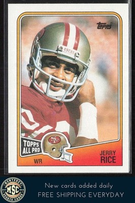 Jerry Rice 1988 Topps #43 NM-MT OR BETTER San Francisco 49ers