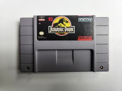 Jurassic Park (Super Nintendo Entertainment System, 1993) *Tested